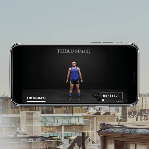 THIRD SPACE MEMBERS EMBRACE NEW DIGITAL APP, VIEWING 75,000 WORKOUTS IN JUST 3 MONTHS.