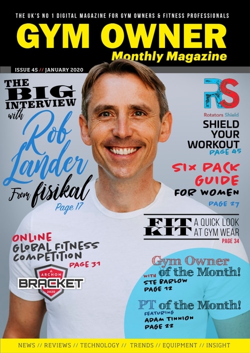 ROB LANDER, CEO OF FISIKAL, DISCUSSES DIGITALISATION OF THE FITNESS INDUSTRY.