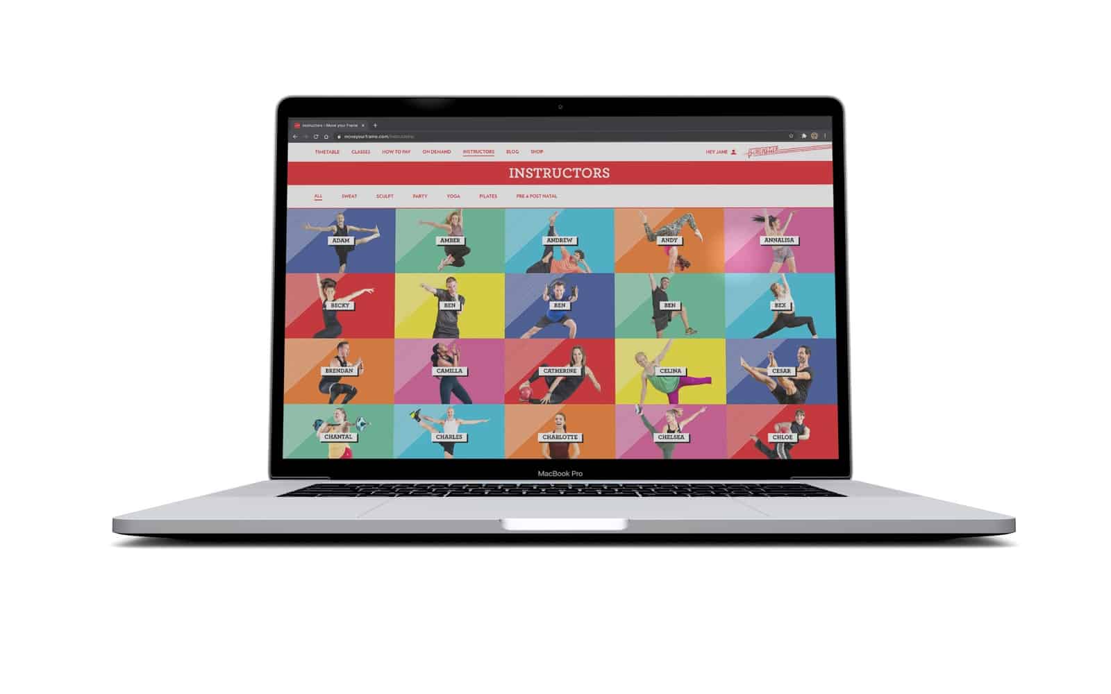 FRAME LAPTOP SCREEN INSTRUCTORS