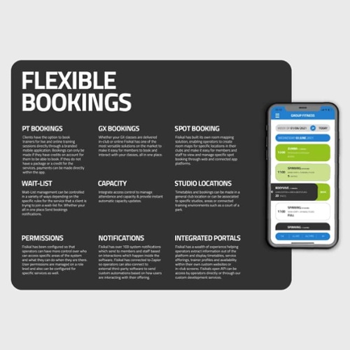 FLEXIBLE BOOKINGS